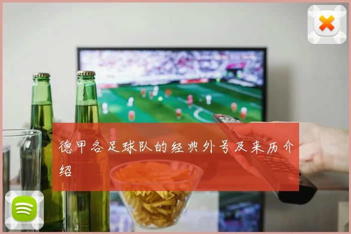 德甲各足球队的经典外号及来历介绍